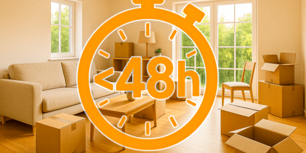 Spoedontruiming woning binnen 48 uur Spoedontruiming woning binnen 48 uur